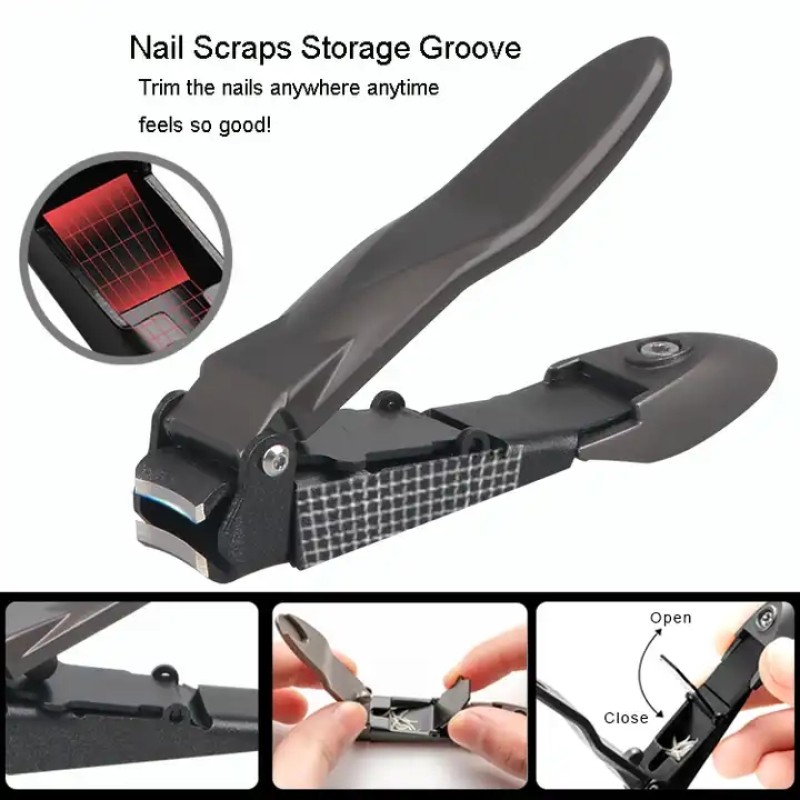Nail Clipper Supplier - Hot Sale Factory Direct Best Design Nail Clipper Manicure Tool Sharp Nail Cutter