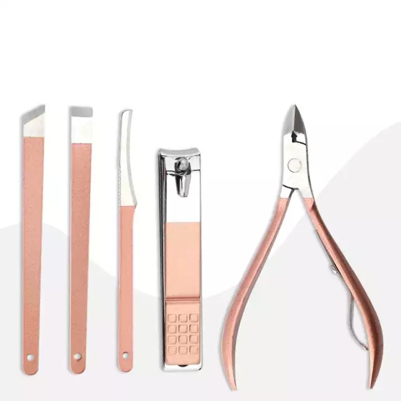 Manicure Set Supplier - Hot Popular Professional 18 Pieces Stainless Steel Manicure Set for Girl