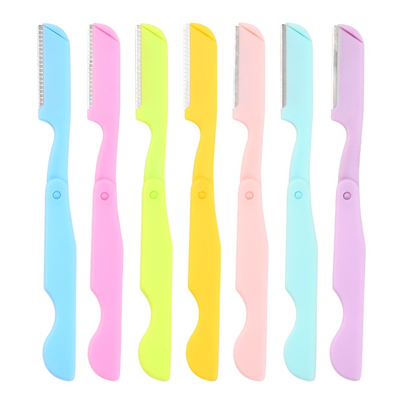 Eyebrow Razor Manufacturer - Professional Factory Pink Eyebrow Shaving Razor Beauty Tool