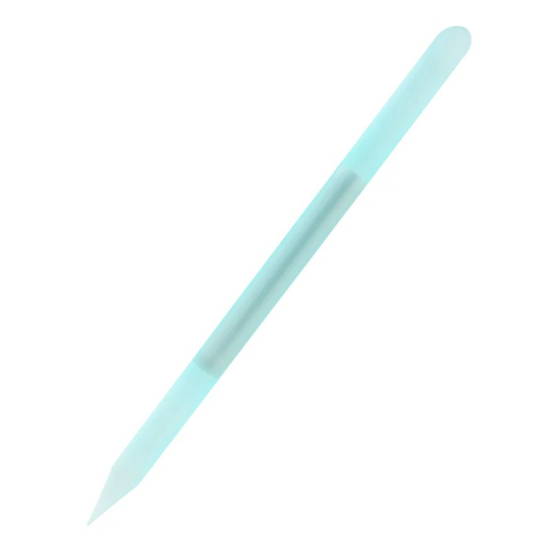 Glass Nail File Manufacturer - Hot Sale Swarovski Crystals Glass Nail File Fullsize Custom Leather Case