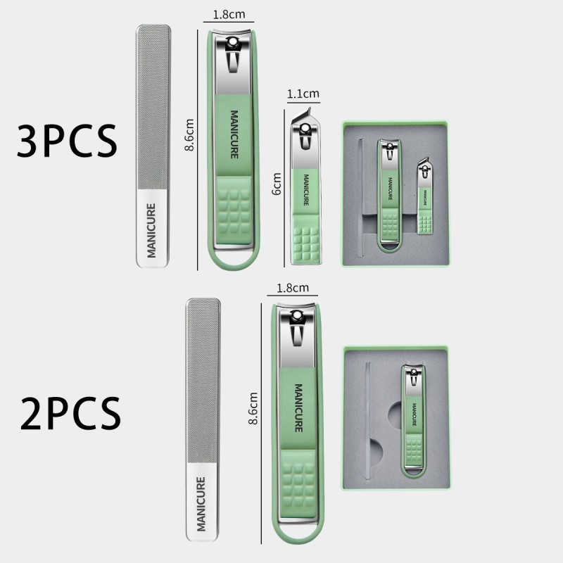 Nail Clipper Set Manufacturer - High Quality 4 Piece Stainless Steel Nail Clipper Set Manicure Tool