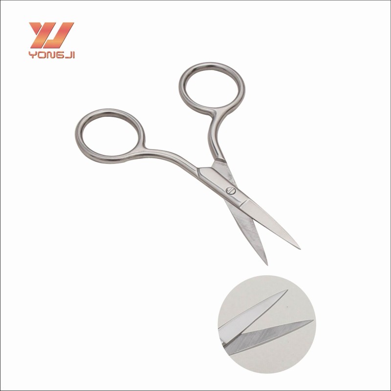 Eyebrow Scissors Manufacturer - Chinese Factory Curved Sharp Eyebrow Scissor Beauty Tool on Sale