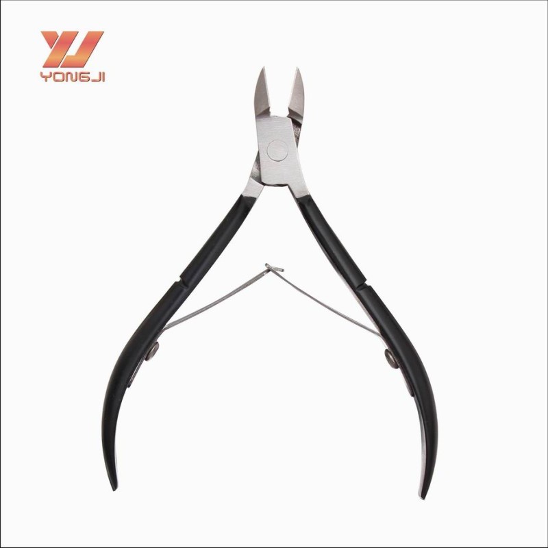 Cuticle Nipper Manufacturer - Factory Hot Sale Professional Black Cuticle Nipper Manicure Tool