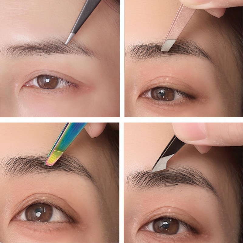 Eyebrow Tweezers Factory - Factory Price Wholesale Popular Black Eyebrow Tweezers Beauty Tool
