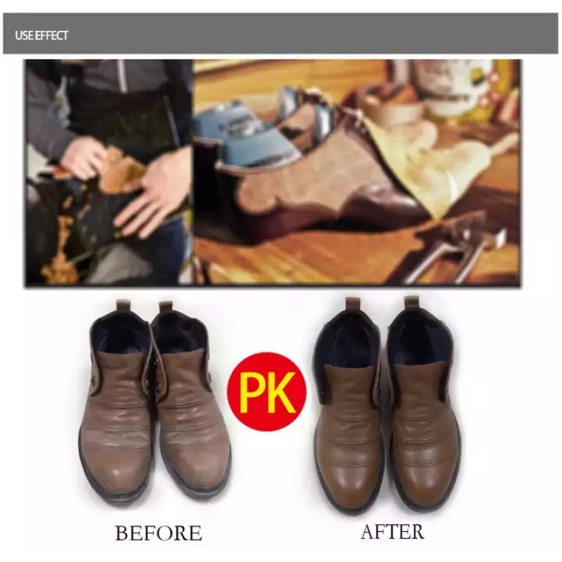 Shoe Polish Kit Supplier - Chinese Factory Black Leather Case Shoe Polish Kit Shoe Care Kit Sneakers on Sale