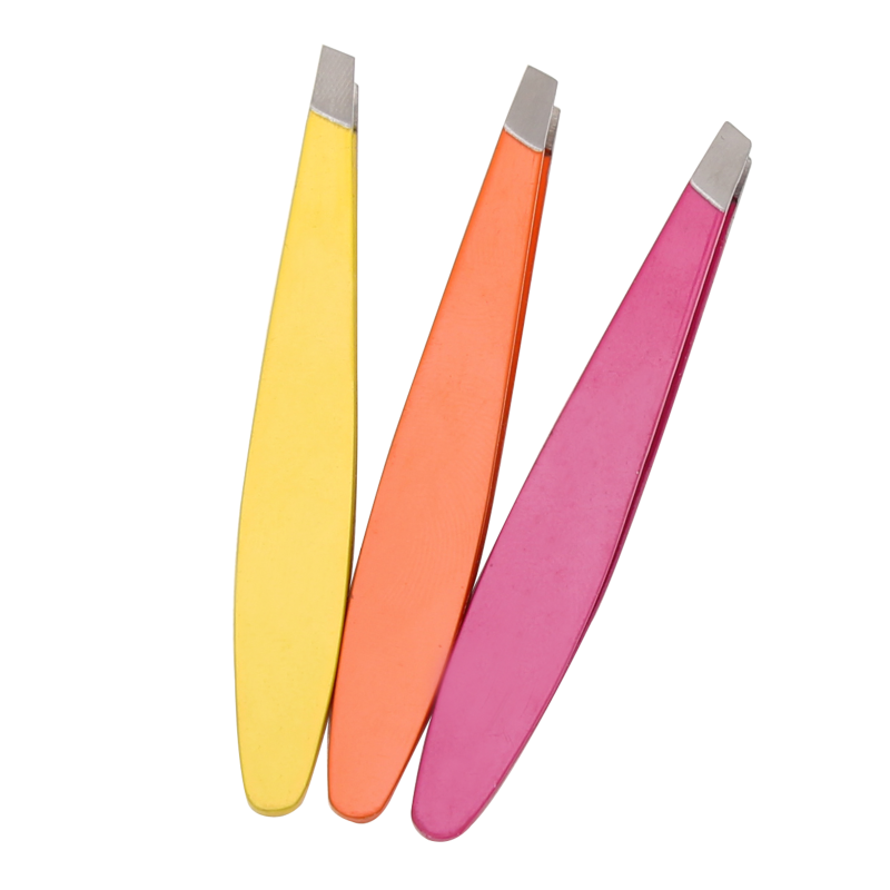 Eyebrow Tweezer Set Supplier - Factory Price Wholesale Mini Eyebrow Eyelash Tweezer Set Pointed Tweezer