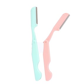 Eyebrow Razor Manufacturer - Professional Factory Pink Eyebrow Shaving Razor Beauty Tool