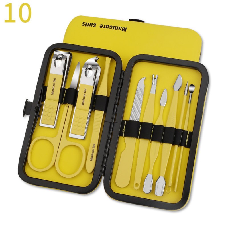Nail Clipper Kit Manufacturer - Factory Cheap Price 15 Piece Stainless Steel Manicure Pedicure Set