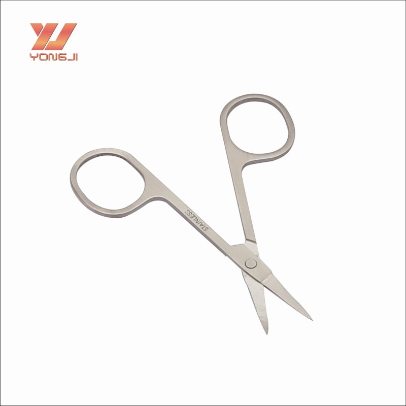 Eyebrow Scissors Manufacturer - Factory Direct Price Silver Eyebrow Scissors Beauty Eyebrow Scissors Manicure Tool