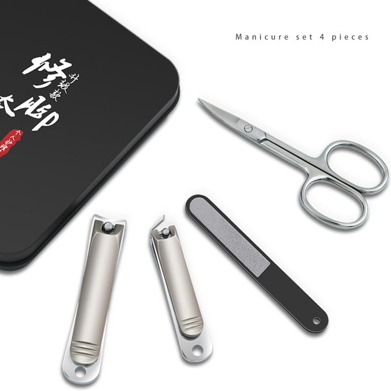 Nail Clipper Set Manufacturer - Original Factory Custom Logo Toe Nail Cutter Manicure Tool Travel Nail Clipper Set
