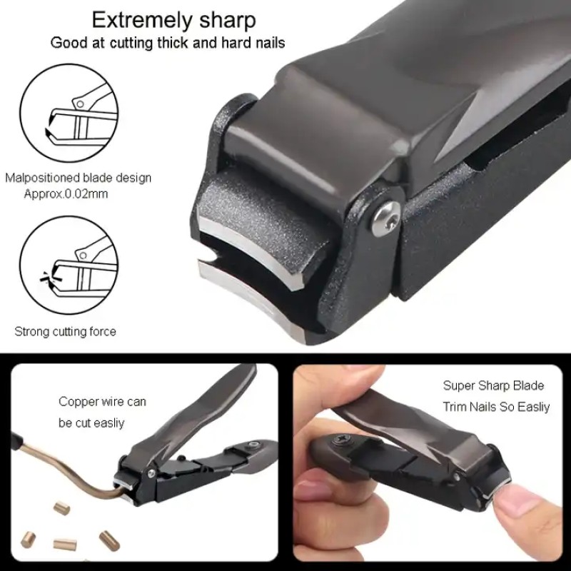 Nail Clipper Supplier - Hot Sale Factory Direct Best Design Nail Clipper Manicure Tool Sharp Nail Cutter