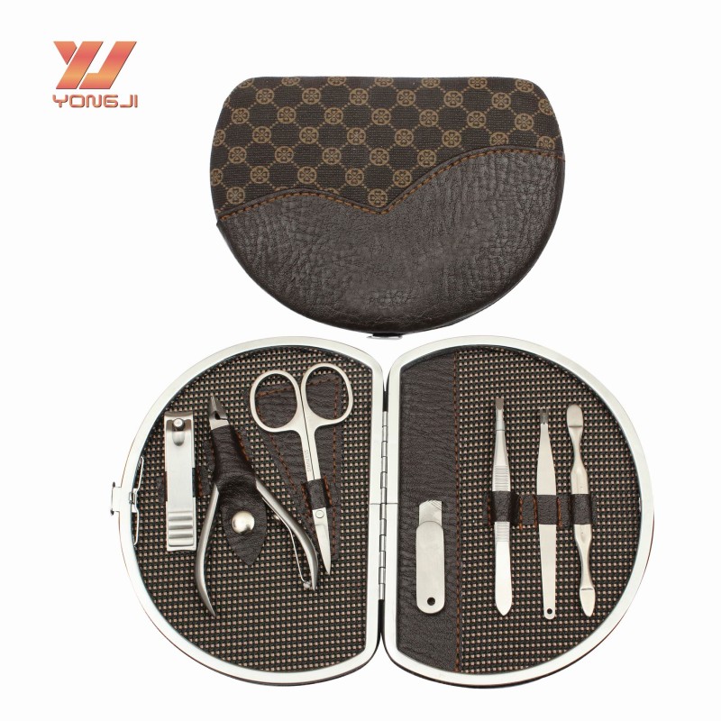 Manicure Set Supplier - Top Quality 7pcs Manicure Set Nail Clipper Kit Pedicure Tools Factory Direct Prices