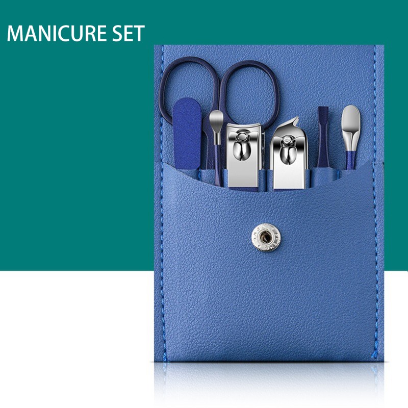Nail Clipper Set Manufacturer - Chinese Factory Stainless Steel 7 Piece Nail Clipper Set Beauty Tool