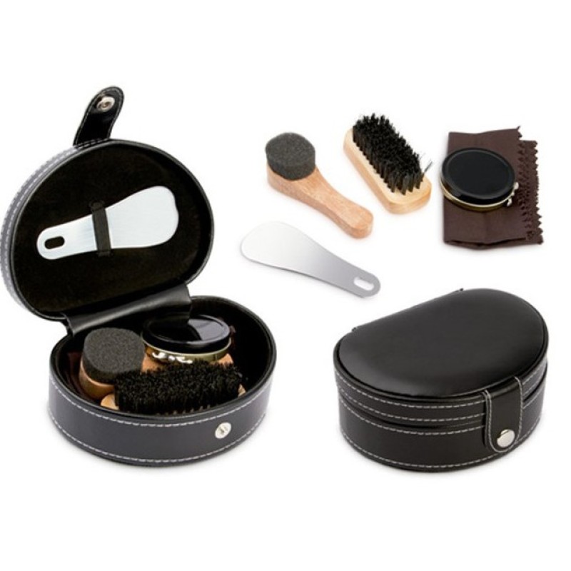 Shoe Care Set Manufacturer - Factory Direct Supply Shoe Shine Set Leather Shoe Care Kit Custom Logo Shoe Care Set