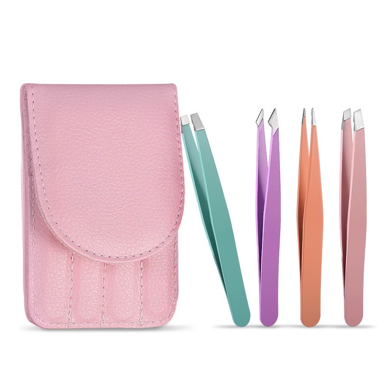 Eyebrow Tweezers Manufacturer - Chinese Factory Stainless Steel Colorful Beauty Tool Tweezers