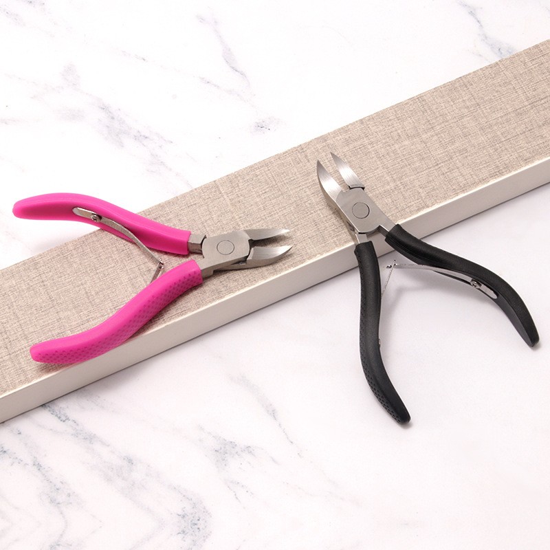 Cuticle Nippers Manufacturer - Factory Made Black Stainless Steel Nail Nippers Cuticle Nippers