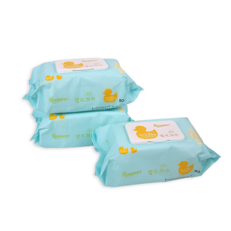 Baby Wet Wipes Factory - Hot Selling Skin-friendly Soft Non-woven Anti-bacterial