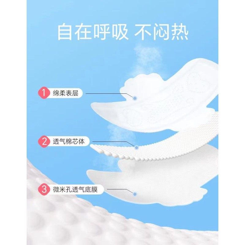 Sanitary Pads Manufacturer - Organic Eco-Friendly Anion Winged