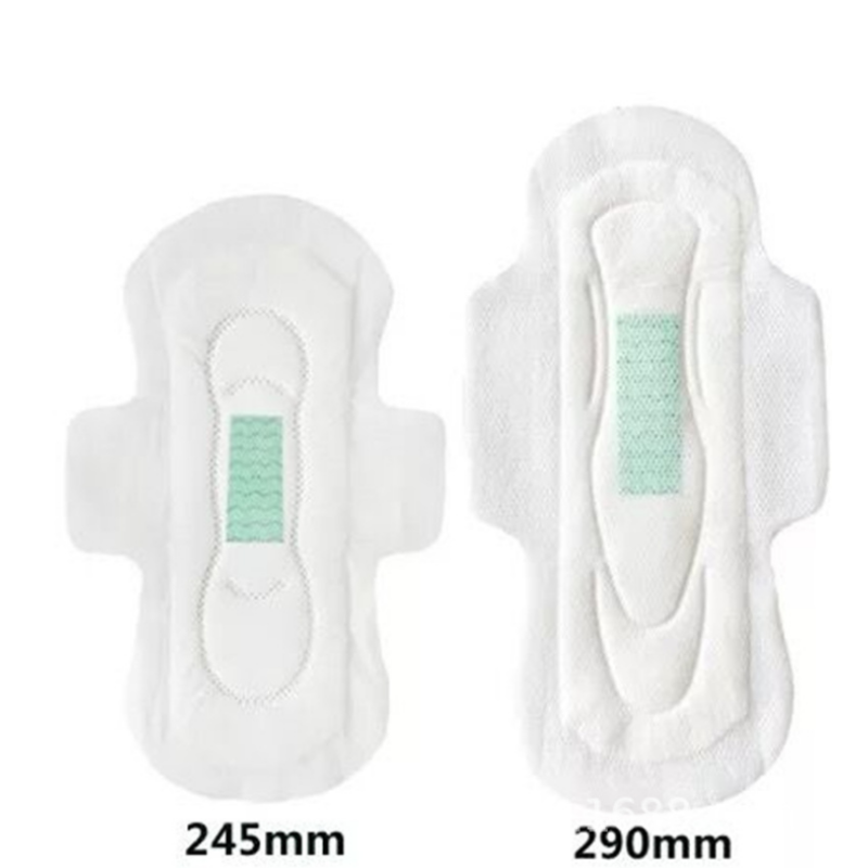 Sanitary Pads Factory - Lady Disposable Organic Cotton PE Sanitary Pads Super Absorbent Maternity Winged