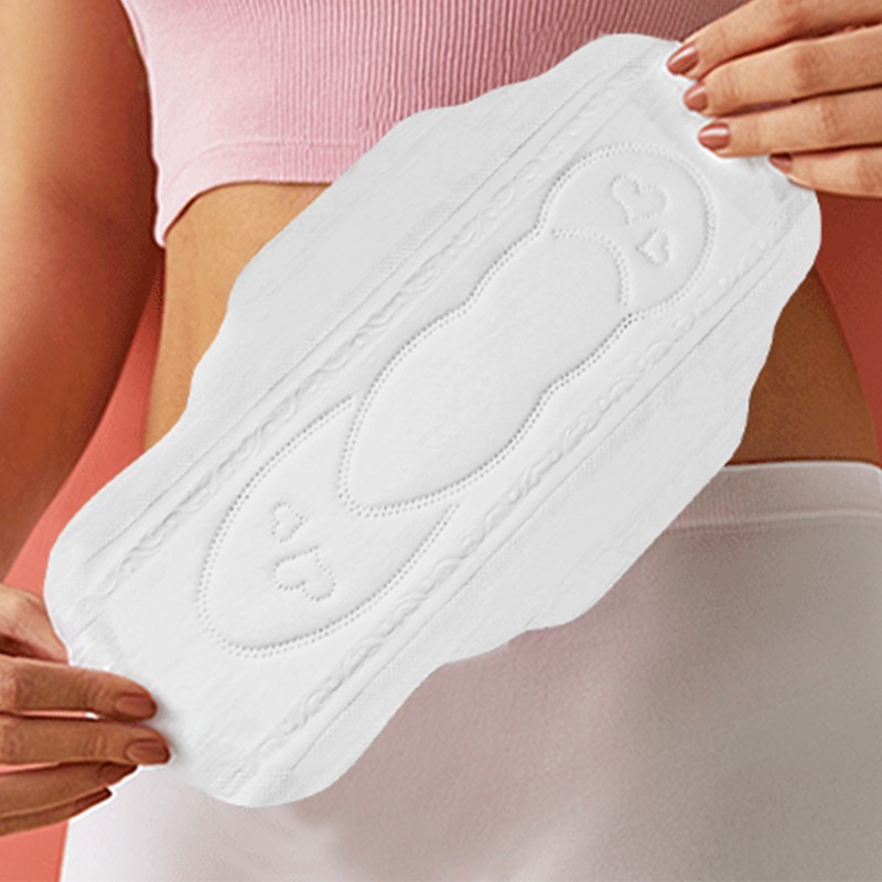 Sanitary Napkin Supplier - Free Sample Ultra Absorbent Eco-Friendly Disposable Sanitary Napkin Pulp Core