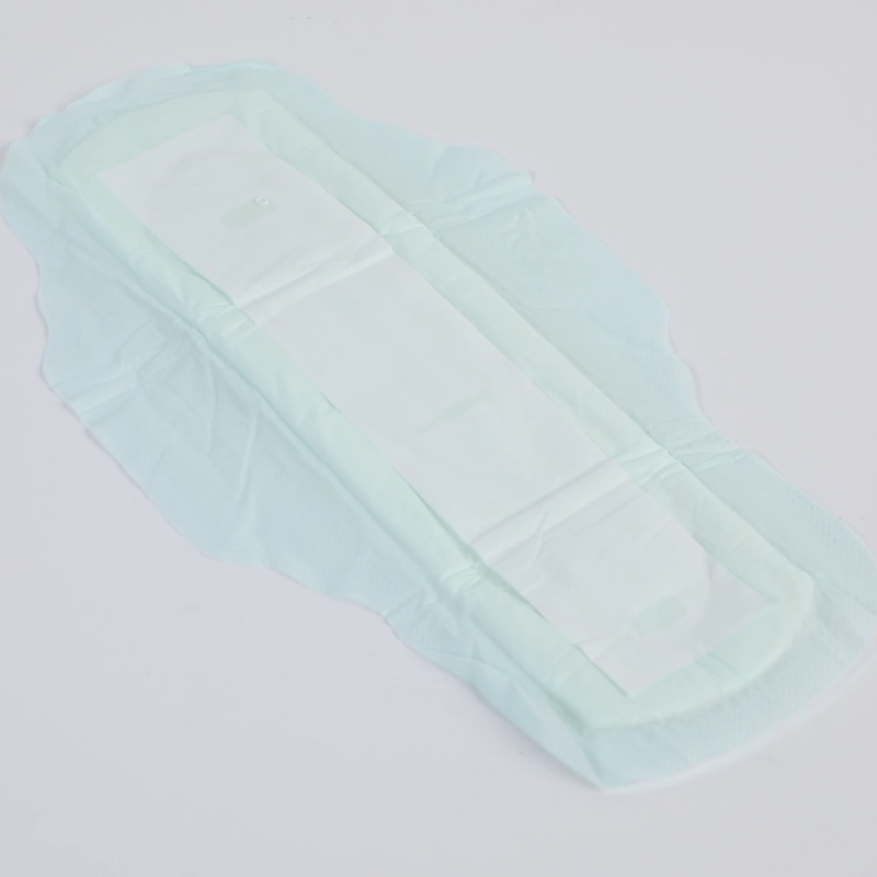 Sanitary Pads Factory - Lady Disposable Organic Cotton PE Sanitary Pads Super Absorbent Maternity Winged