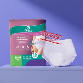 Sanitary Panties Factory - Factory Direct Super Absorbent Breathable Adult Pull-Up Pants Menstrual Diaper Ladies