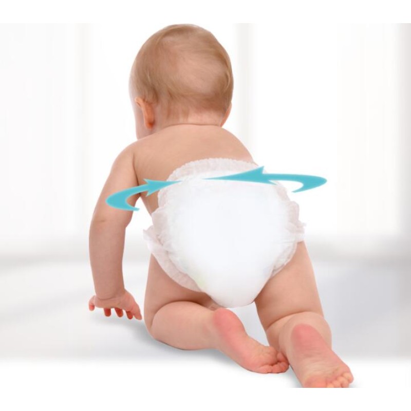 Baby Diapers Manufacturer - OEM High Quality Baby Diapers Disposable Kids Diapers Free Sample Cotton Material