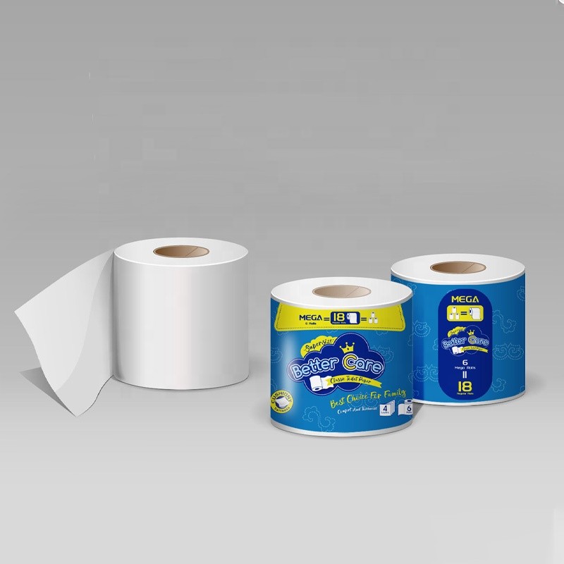 Toilet Tissue Factory - Custom Flower Printed Toilet Tissue OEM Factory Toilet Paper Roll Soft 3 Ply High Quality