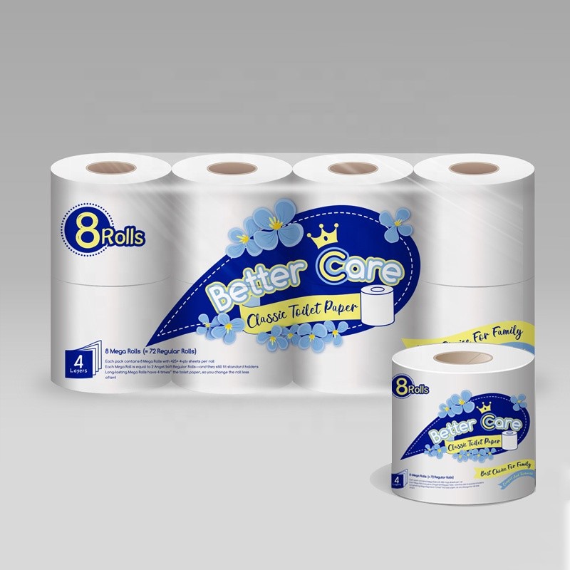 Toilet Paper Supplier - OEM 3 Ply Virgin Wood Pulp