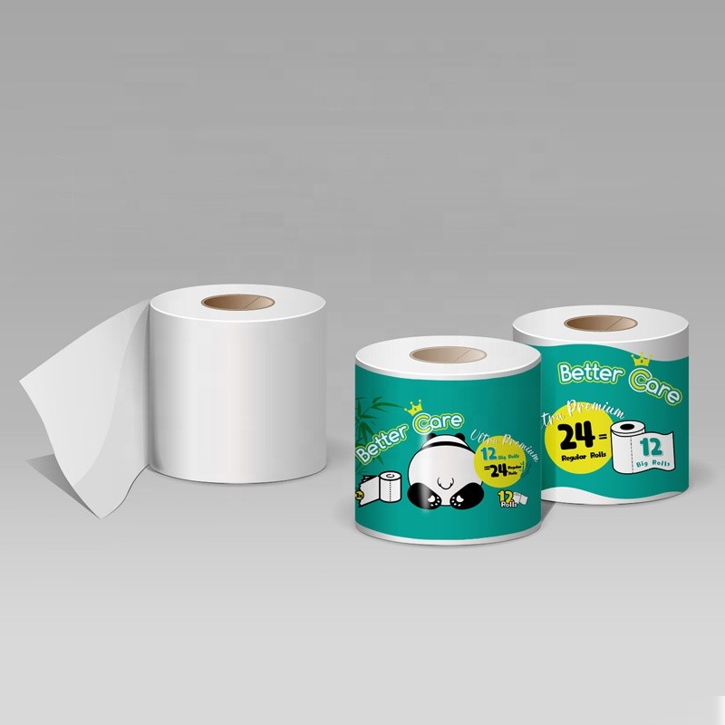 Toilet Tissue Factory - Custom Flower Printed Toilet Tissue OEM Factory Toilet Paper Roll Soft 3 Ply High Quality