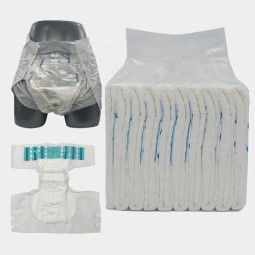 Adult Diapers Manufacturer - Factory Direct Ultra Thick Adult Diaper Printed Cheapest Adult Daipers Panties Free Sample