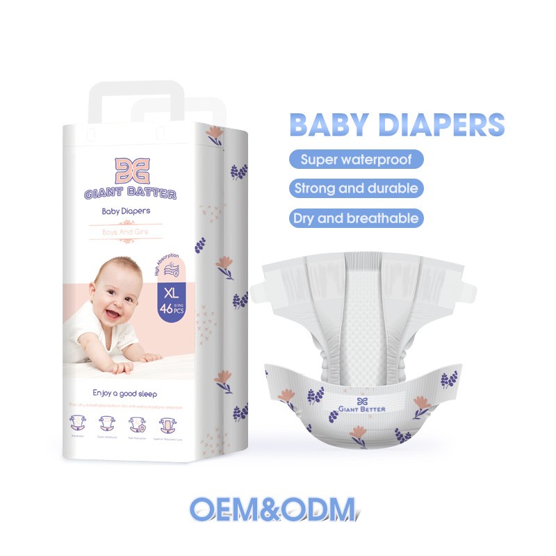 Baby Diaper Supplier - Ultra Thin Baby Disposable Diaper for Kids Super Soft Nappies OEM All Sizes