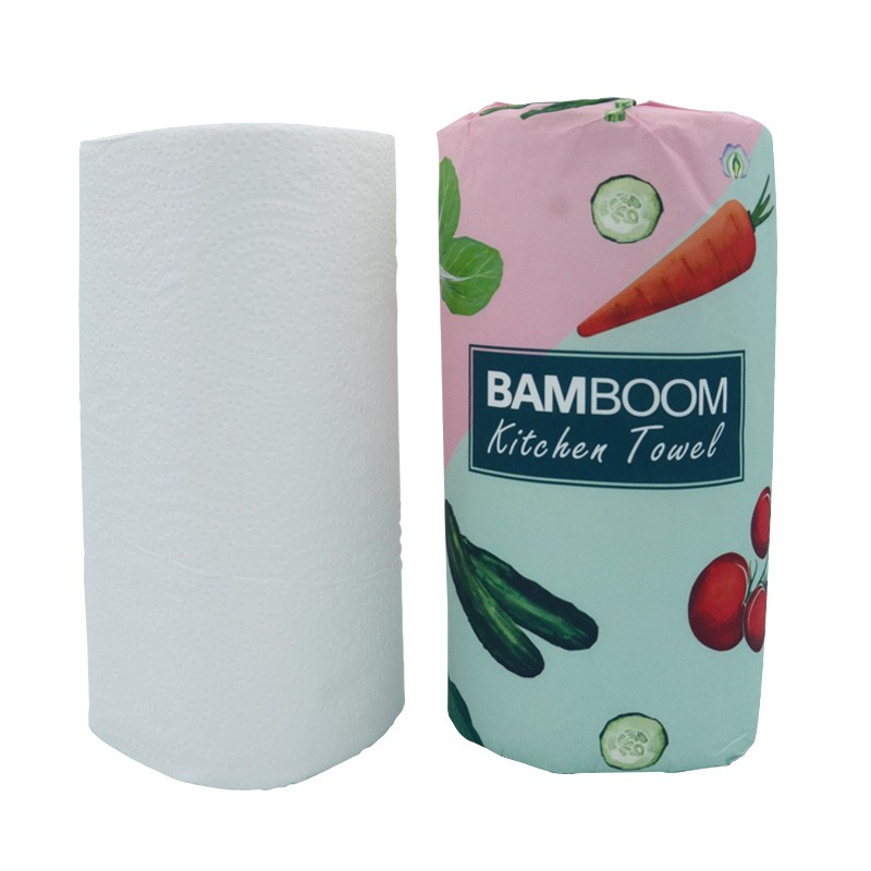 Kitchen Paper Manufacturer - Wholesale 50-Piece Pack of Wood Pulp Cotton Kitchen Paper Cleaning Supplies Lazy Dish