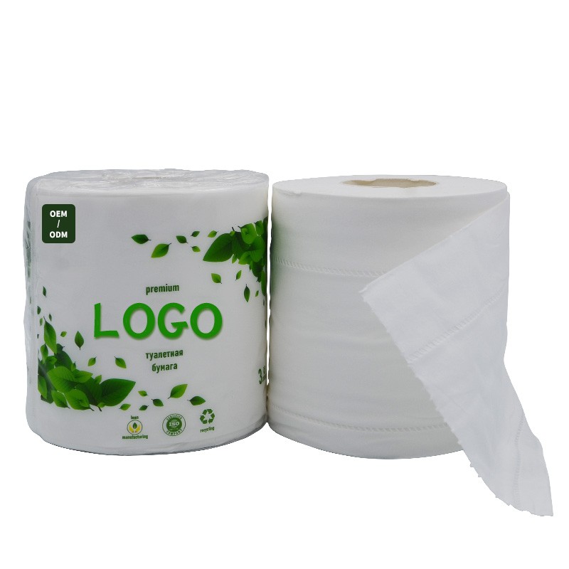 Toilet Paper Manufacturer - Low MOQ 3 Ply Toilet Paper Roll 2 Ply Embossed Tissue Wholesale Custom Logo