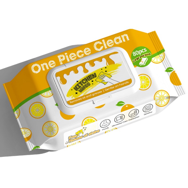 Kitchen Wipes Manufacturer - Hot Selling 100PCS ODM&OEM Customization Kitchen Wipes Wet Kitchen Counter Wipes for Sale