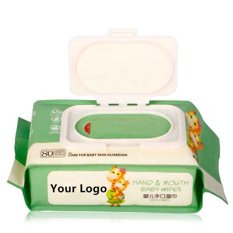 Baby Wet Wipes Manufacturer - Wholesale Household Flow Pack Organic Pure Water Baby Cleaning Wet Wipes