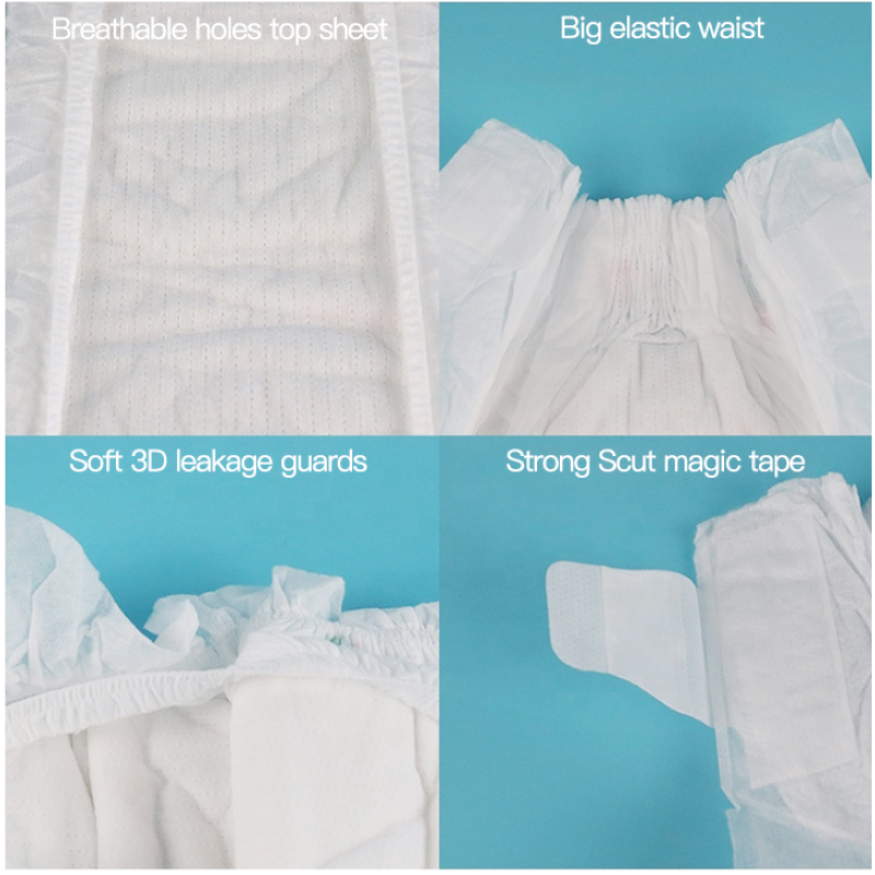 Baby Diaper Manufacturer - Super Absorption Good Quality Disposable