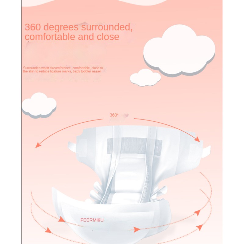 Baby Diaper Factory - China Manufacturer Super Soft Lightweight Tape