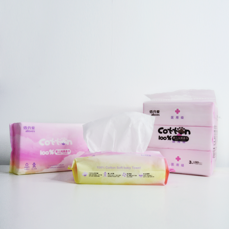 Disposable Towel Manufacturer - Alloves Soft Cotton Fabric Towel