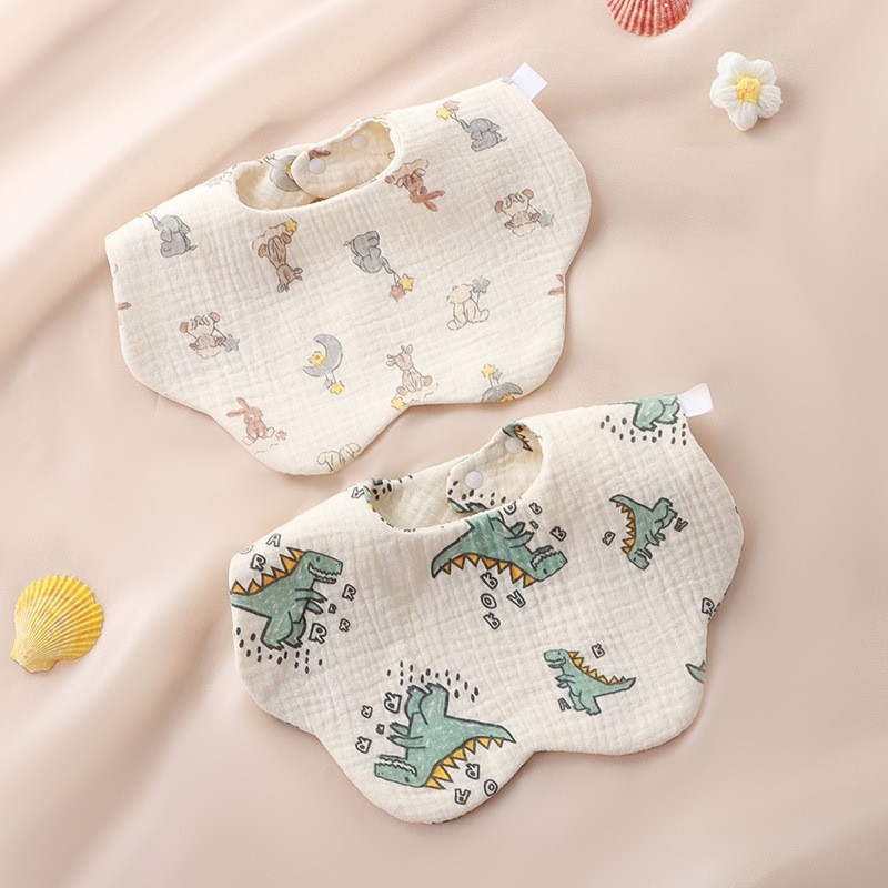 Baby Bibs Factory - Unisex Muslin Cotton Bibs