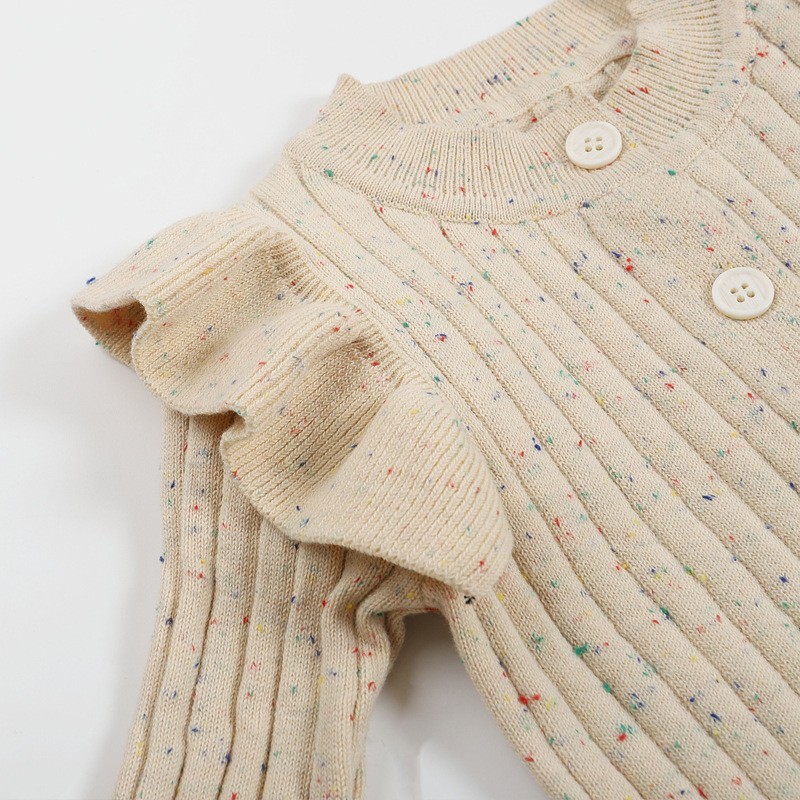 Baby Romper Manufacturer - Spring Autumn Ribbed Knit