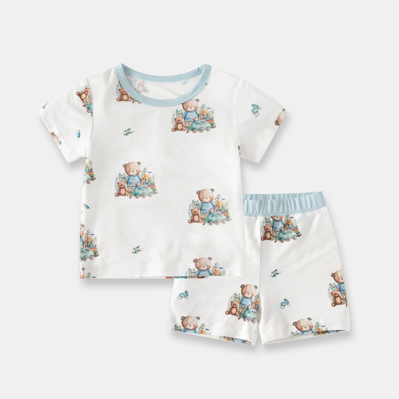 Baby Clothing Supplier - Bamboo Cotton Two-Piece Set