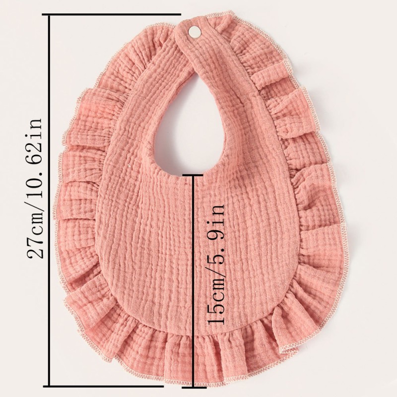 Muslin Bibs Manufacturer - 100% Cotton Solid Color