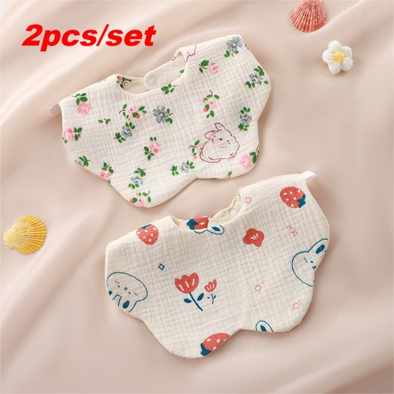 Baby Bibs Factory - Unisex Muslin Cotton Bibs