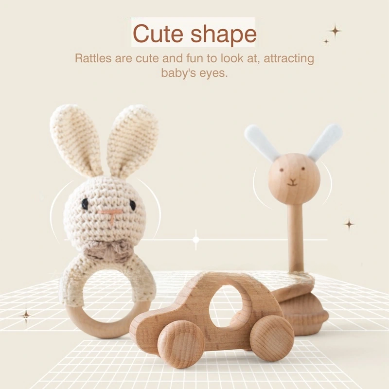 Wooden Toys Manufacturer - Montessori Animal Teether