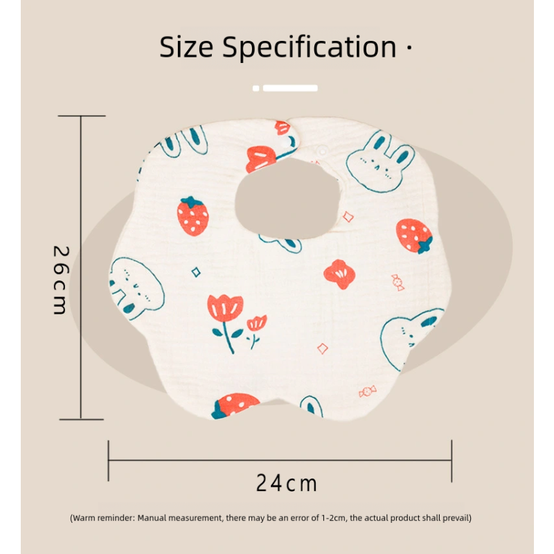 Baby Bibs Factory - Unisex Muslin Cotton Bibs