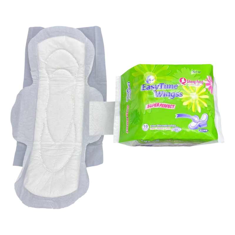 Sanitary Pads Supplier - 270mm+240mm Soft Cotton Top