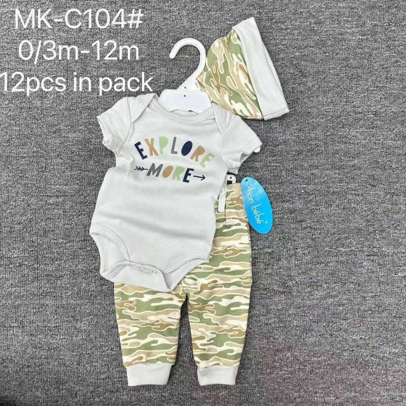 Baby Clothes Manufacturer - 0-24M Cotton Romper Suspenders