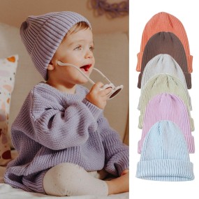Baby Hat Factory - Multicolor Winter Knit Beanie
