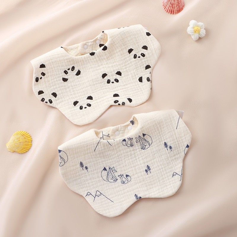 Baby Bibs Factory - Unisex Muslin Cotton Bibs